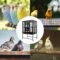 36" (L) x 24" (W) x 52" (H) Foldable Bird Cage with Wheels - Image 7