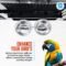 36" (L) x 24" (W) x 52" (H) Foldable Bird Cage with Wheels - Image 6