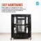 40" (L) x 32" (W) x 52" (H) Large Foldable Bird Cage with Wheels - Image 4
