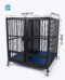 L50” / W50’’ / H50” Heavy duty double rooms  dog cage