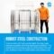4×3×4 FT Stainless Steel Foldable Cage heavy duty - Image 4
