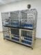 L74''/W38''/H66'' stainless steel double decker cage