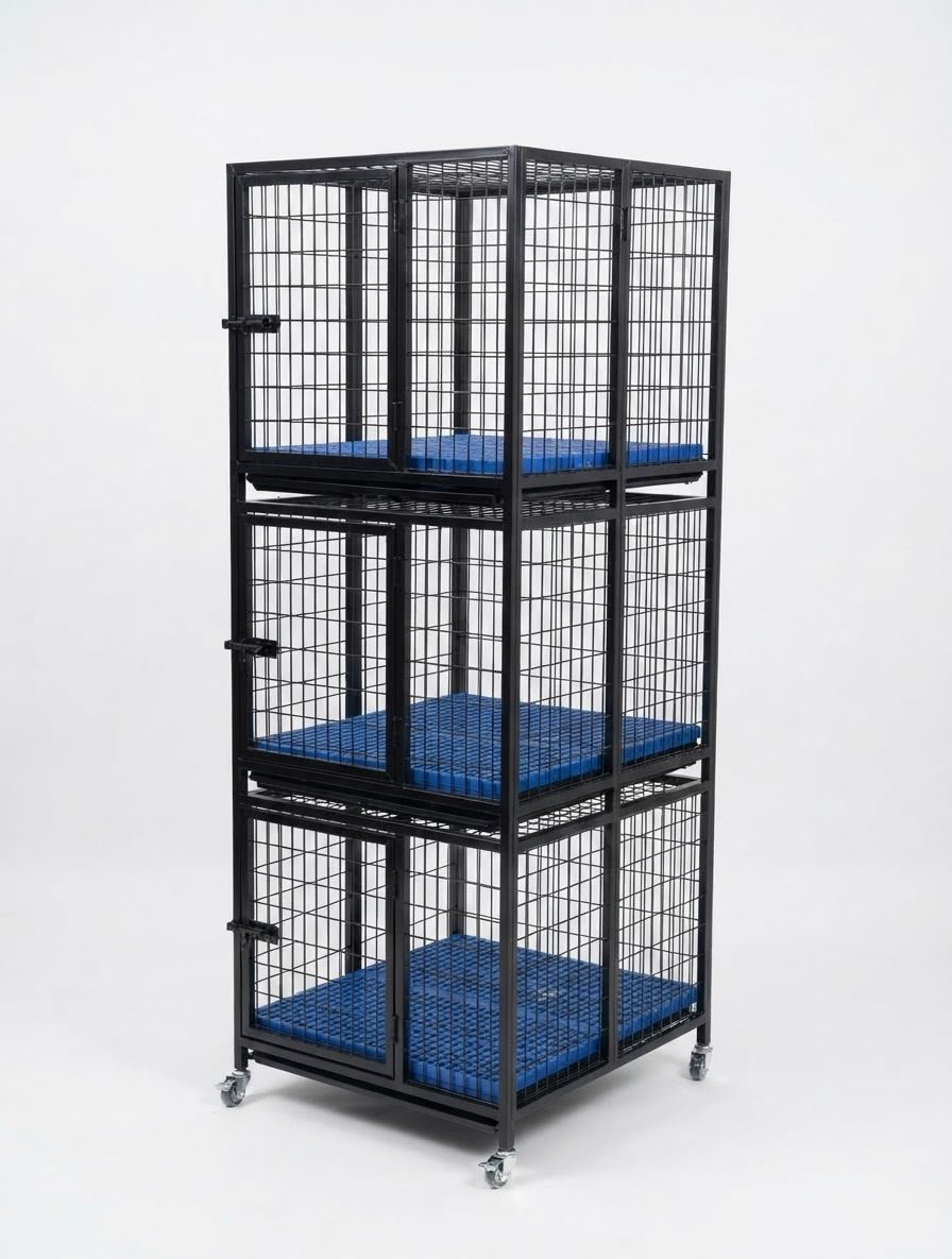 WhatsApp Image 2026-08-26 at 01.18.42-3 L2'/W2'/H6' foldable cage heavy duty - Image 1