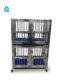 L38''/W26''/H52'' Stainless steel double decker cage - Image 3