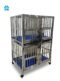 L38''/W26''/H52'' Stainless steel double decker cage - Image 6