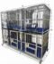 L8'/W3'/H6' stainless steel 6rooms heavy duty cage - Image 2